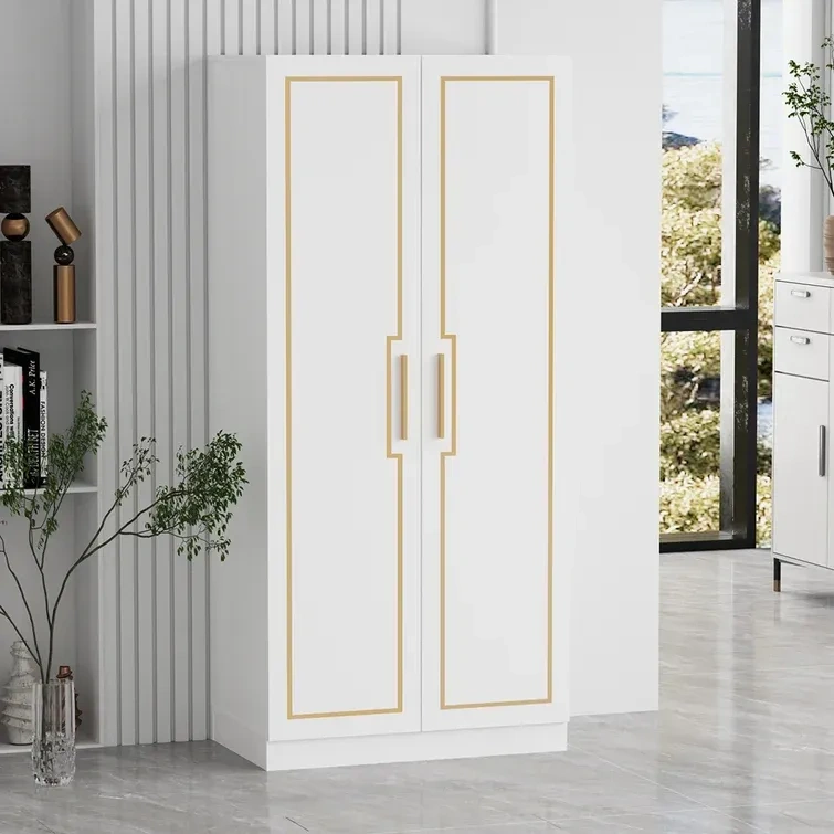 Solid + Manufactured Wood Armoire
