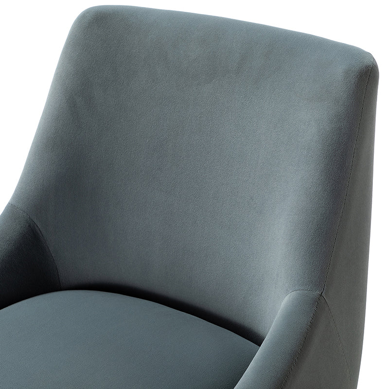 Holly Velvet Office Chair