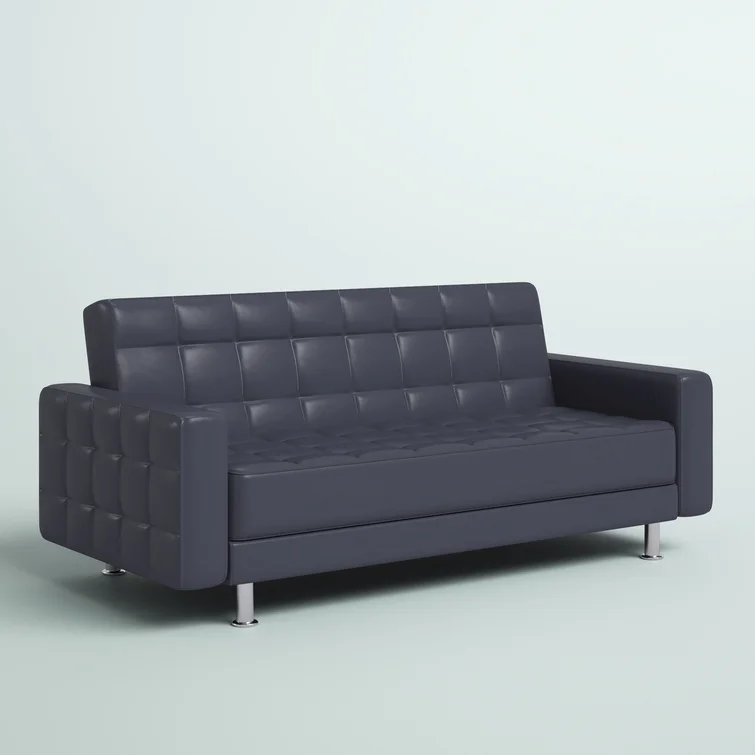 Rosina 74.8'' Faux Leather Loveseat