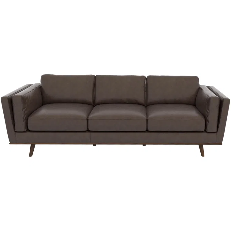 Calore 89'' Leather Sofa