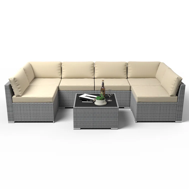 Outdoor Seating Group with Cushions