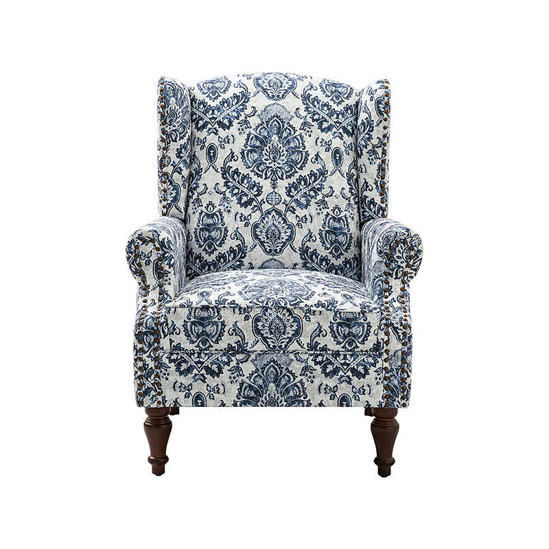 Felix Armchair with Spindle Legs