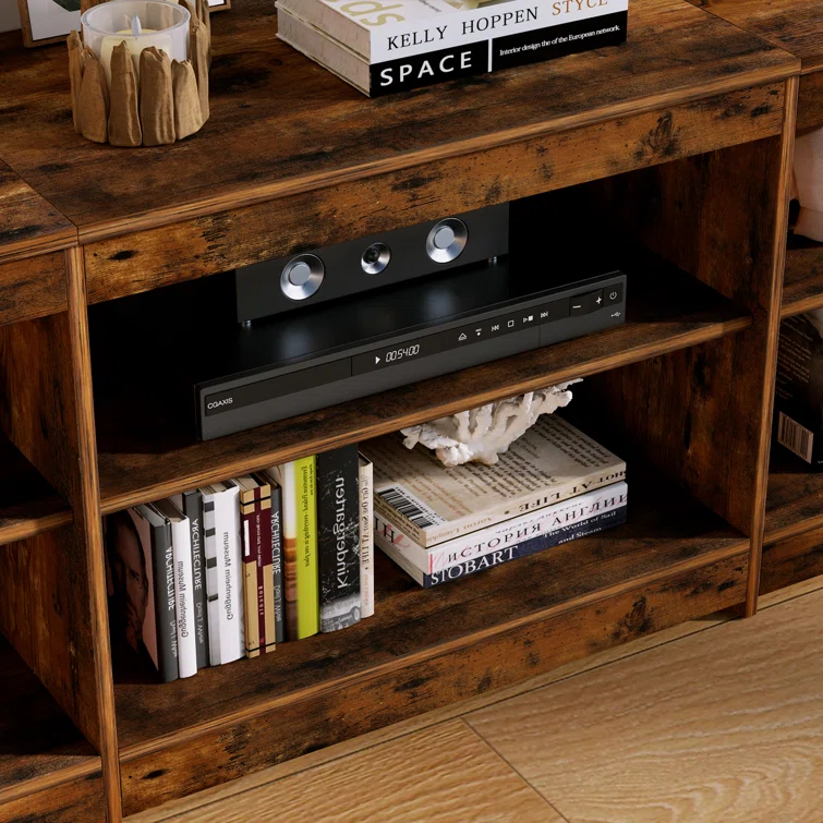 Benjie 78.7'' W Media Console with Outlets for TV up to 85