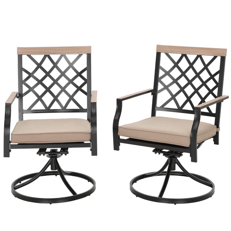 Alyah 4 - Person Square Outdoor Dining Set with Cushions