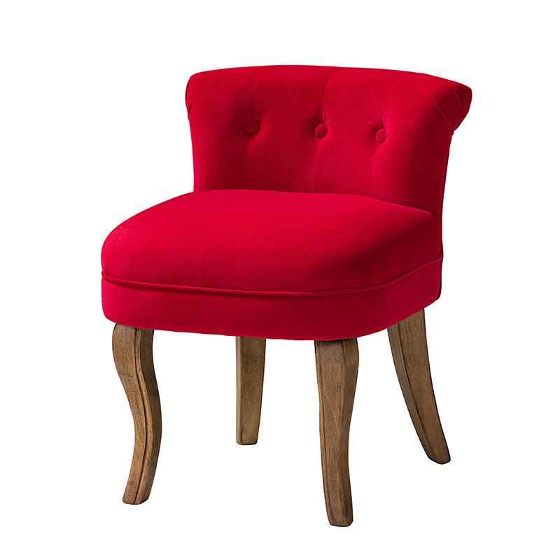 Moises Velvet Vanity Stool