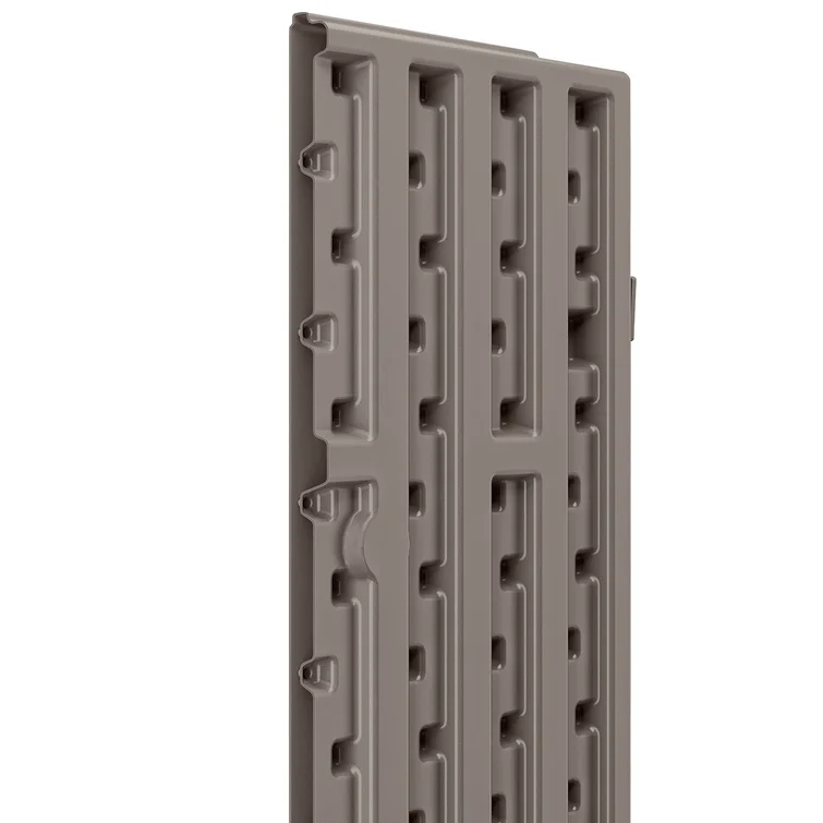 Resin Single Storage Cabinet ( 80.25'' H x 40'' W x 20.25'' D)