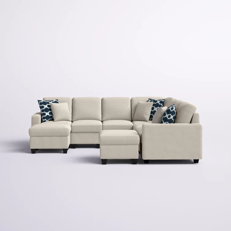 Aracena 9 - Piece Upholstered Sectional