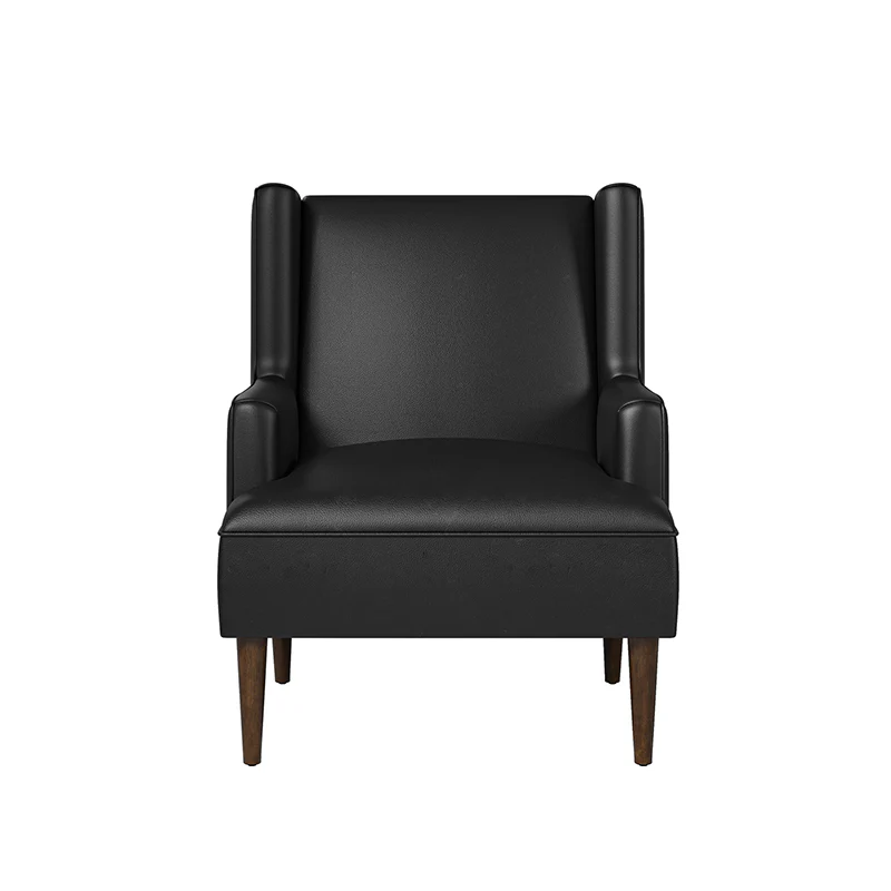 Gregor Vegan Leather Accent Chair