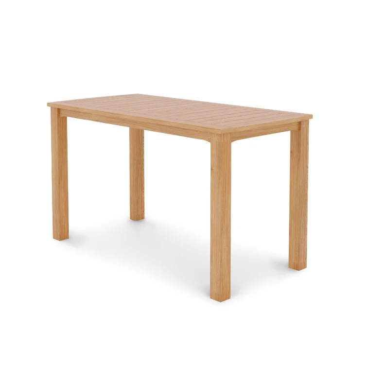 Brookes 4 - Person Rectangular Teak Outdoor Dining Set