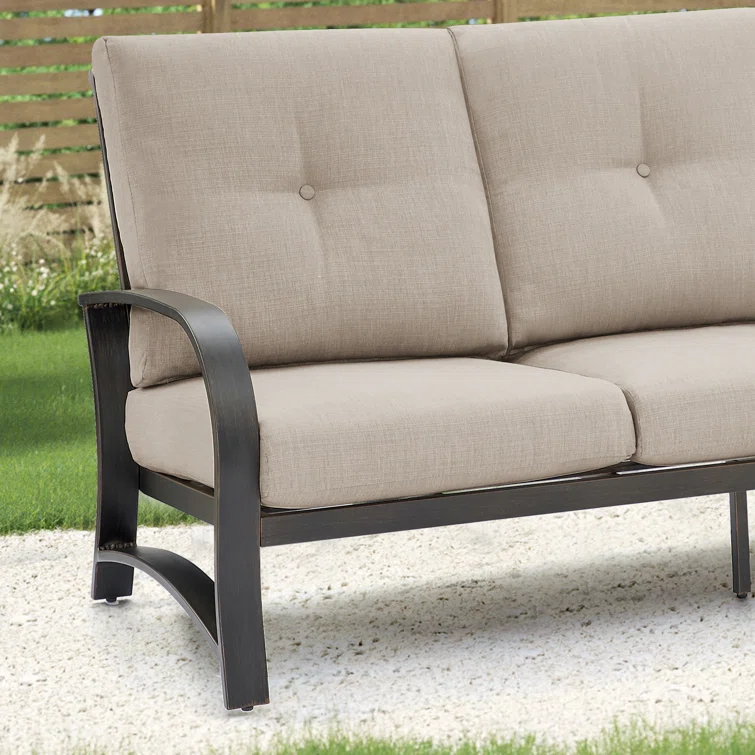 Aleston 5 - Person Outdoor Seating Group with Cushions