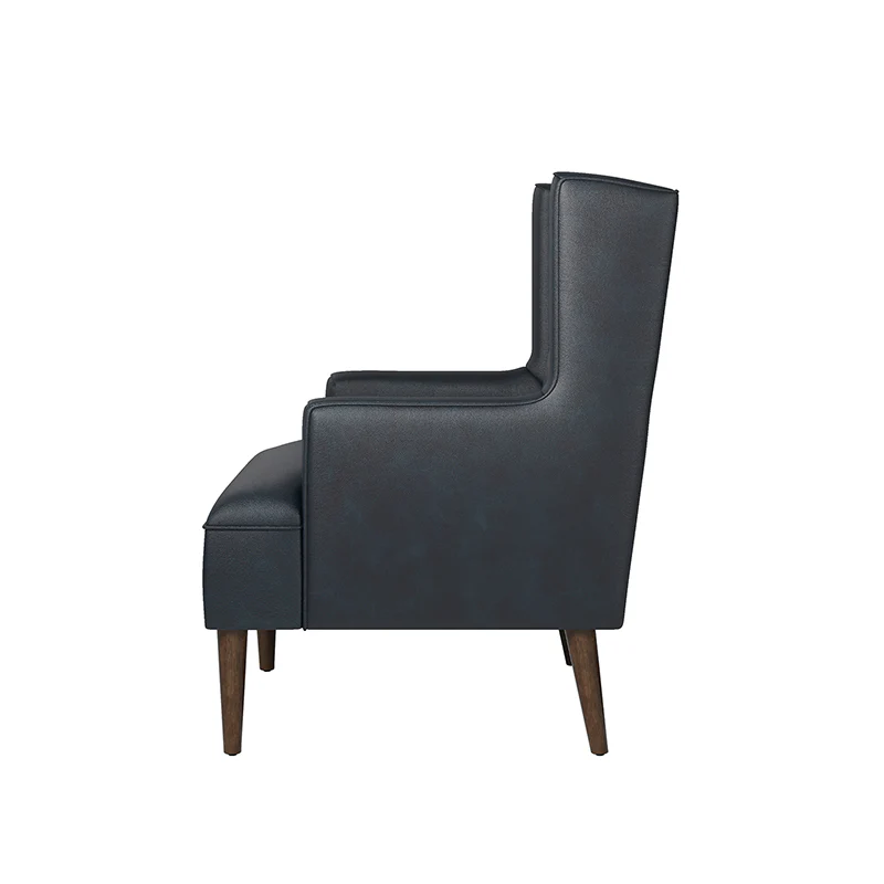 Gregor Vegan Leather Accent Chair