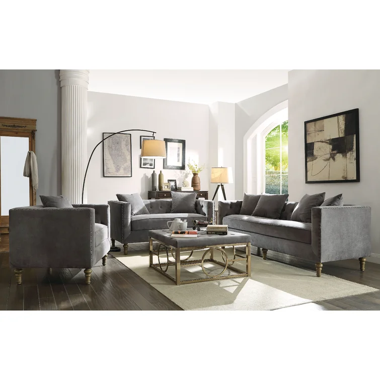 Appalachia 84'' Velvet Sofa