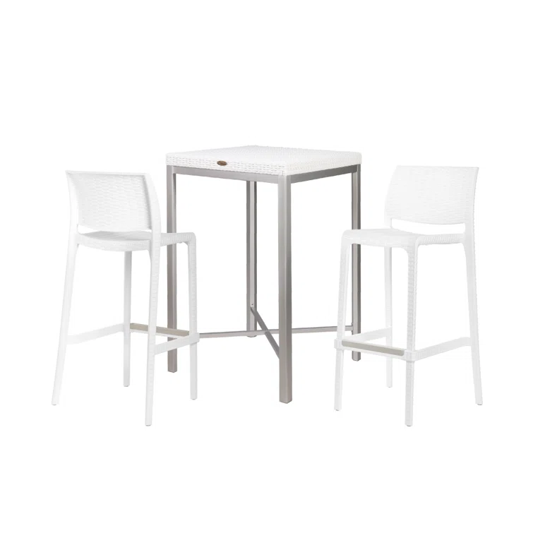Andyn 2 - Person Square Outdoor Dining Set