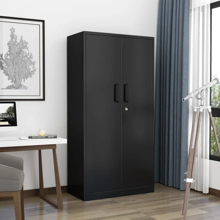Delvale Steel Single Storage Cabinet ( 70.87'' H x 31.5'' W x 15.7'' D)