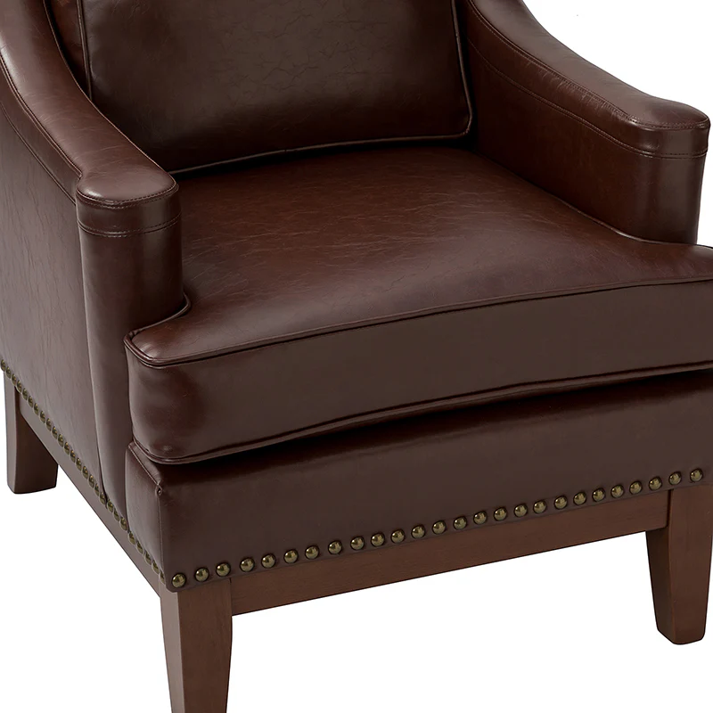Christoph Vegan Leather Armchair