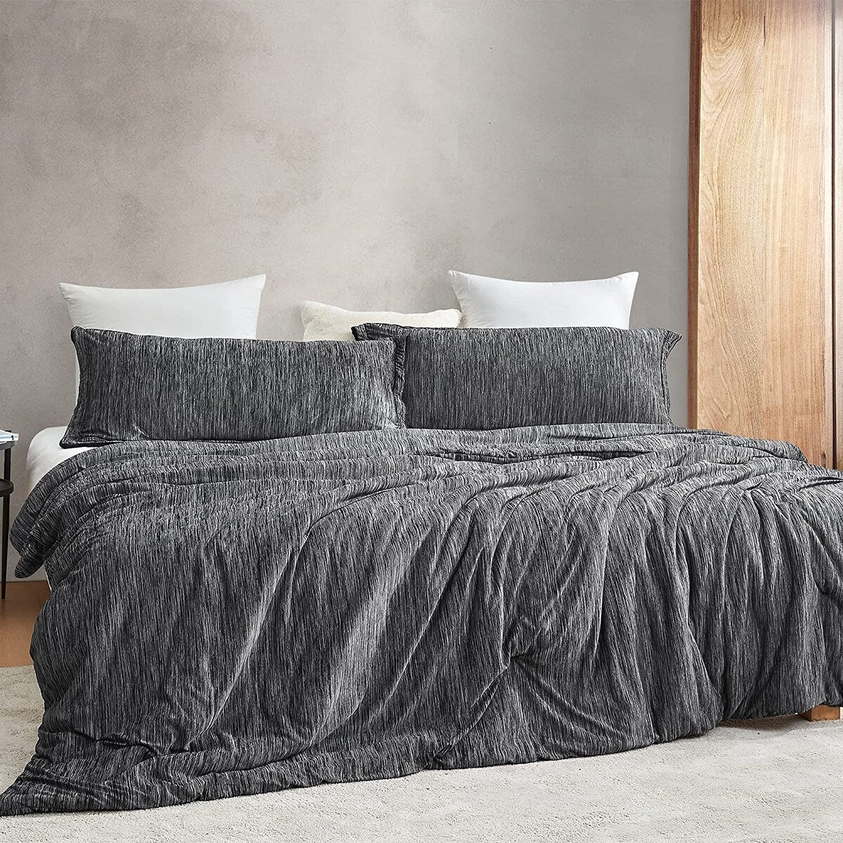 Cool Cool Summer? - Coma Inducer? Oversized Comforter Set - Black