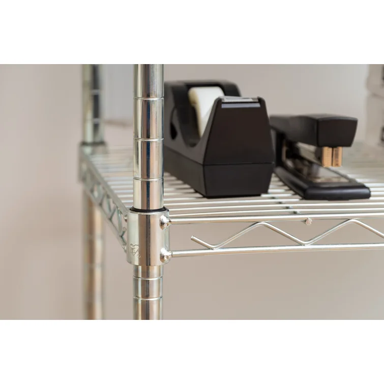 24'' W Metal Height -Adjustable Storage Rack