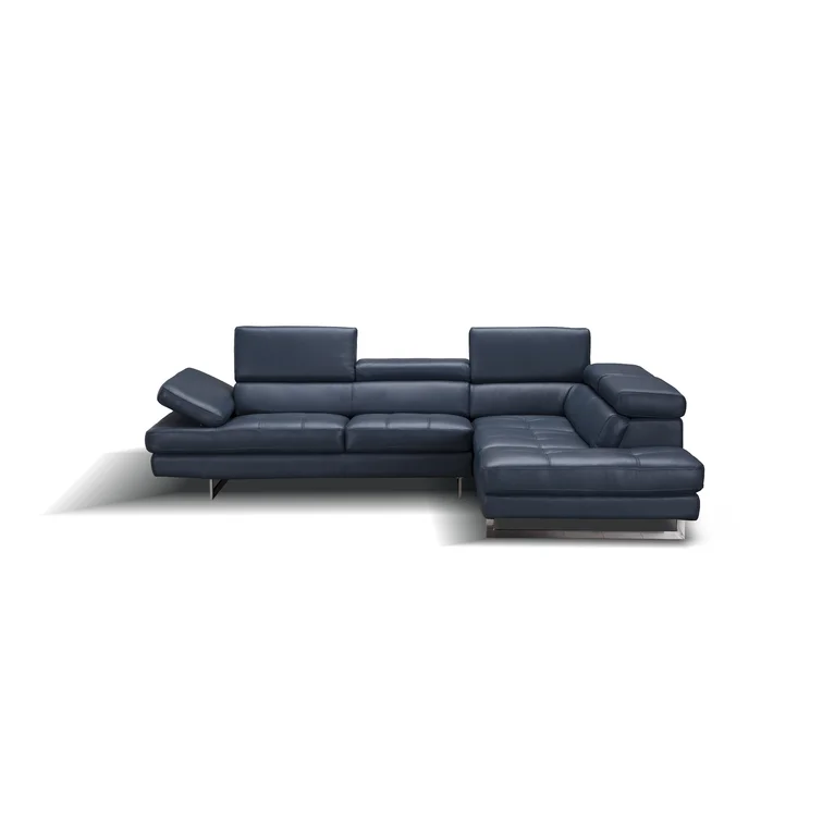2 - Piece Leather Sectional