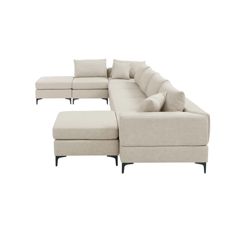 Ashwika 8 - Piece Upholstered Sectional
