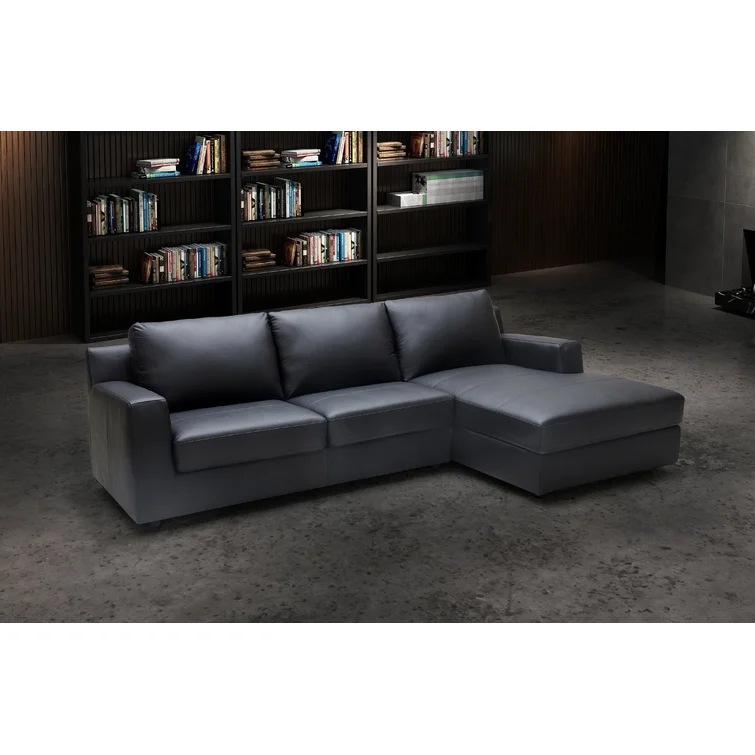 Denali 2 - Piece Leather Sectional