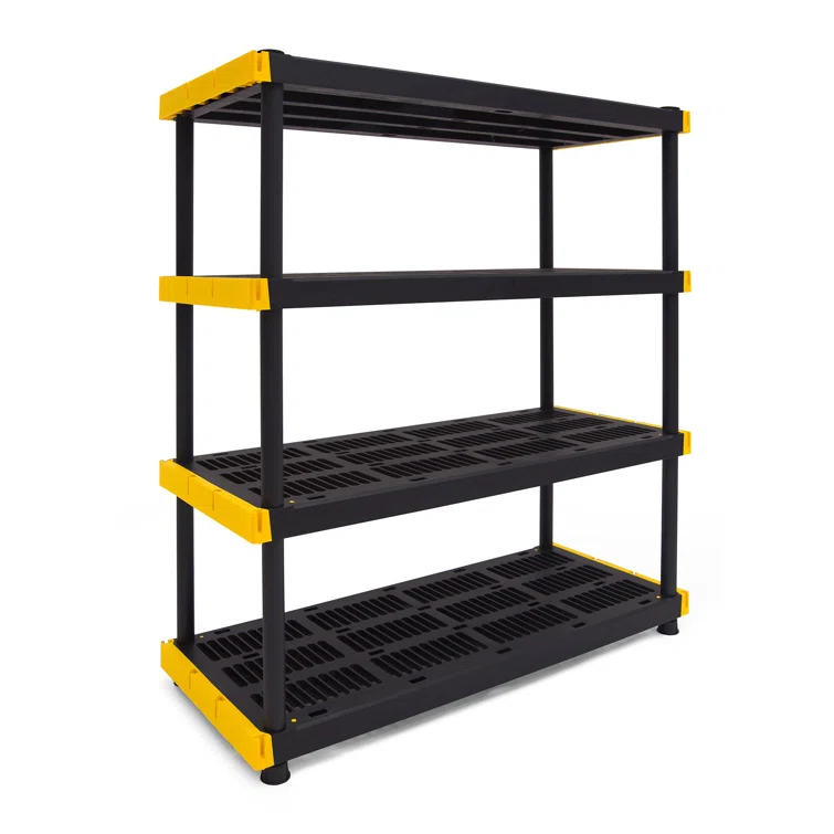 Micalah 48'' W Plastic Shelving Unit