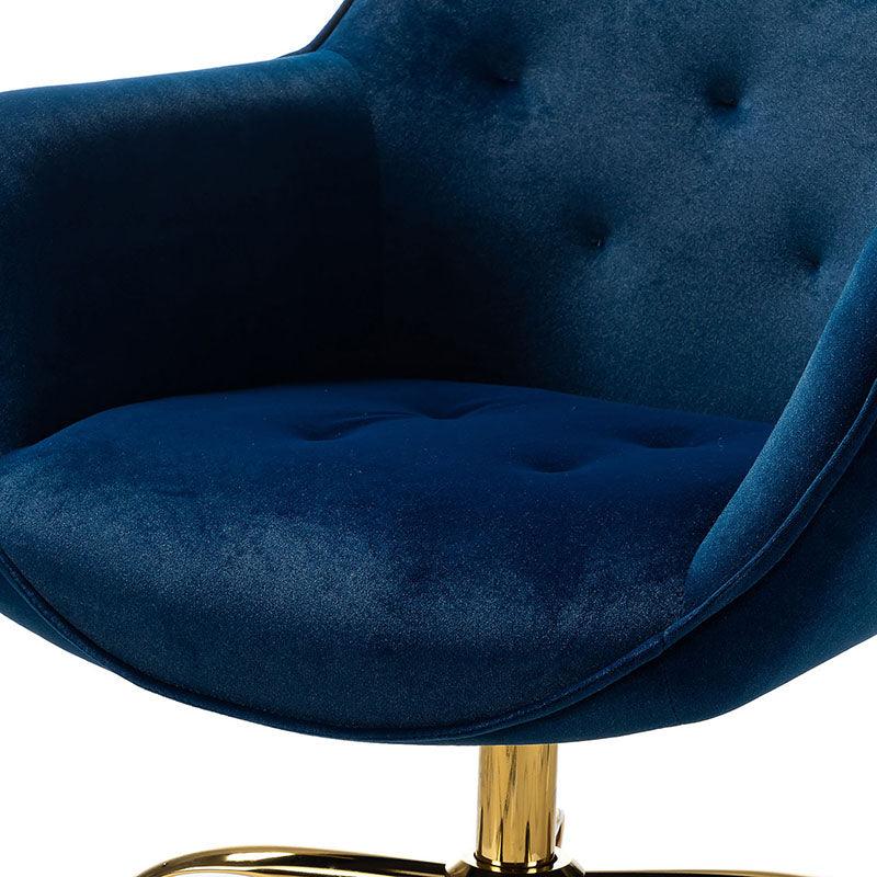Jovida Velvet Tufted Office Chair