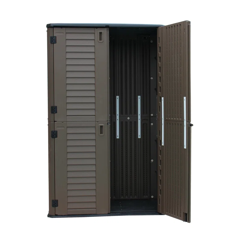 4 ft. W x 4 ft. D Metal Tool Shed