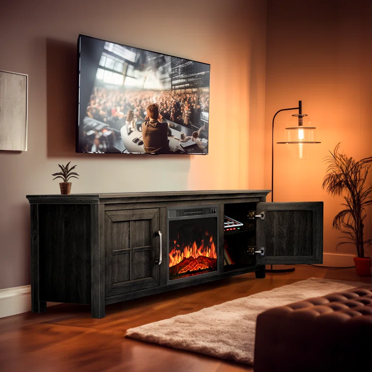 Aravinthan TV Stand For TVs Up To 70
