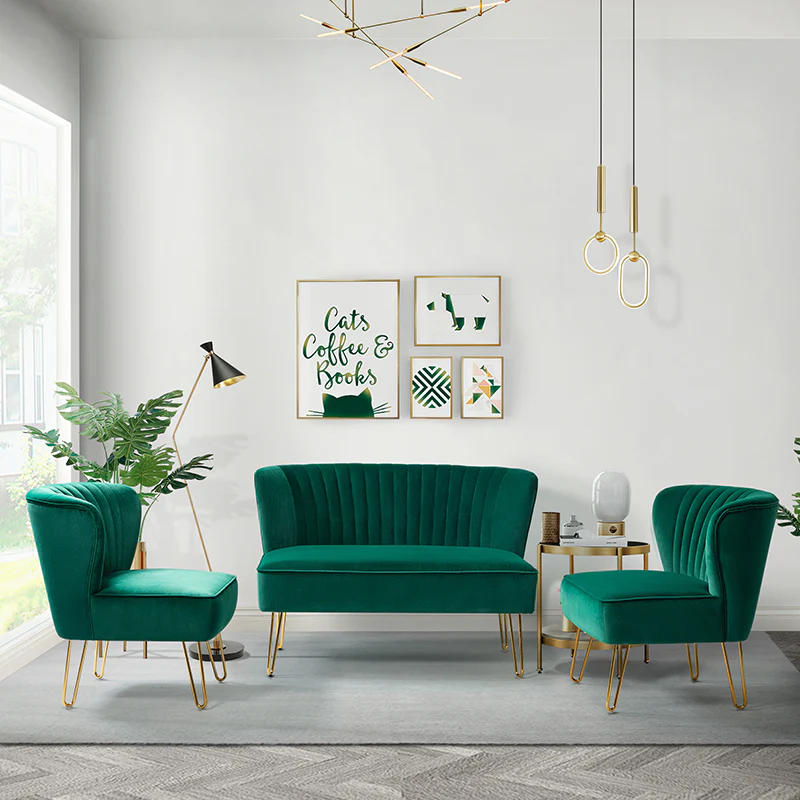 Ainhoa 3-Piece Living Room Set