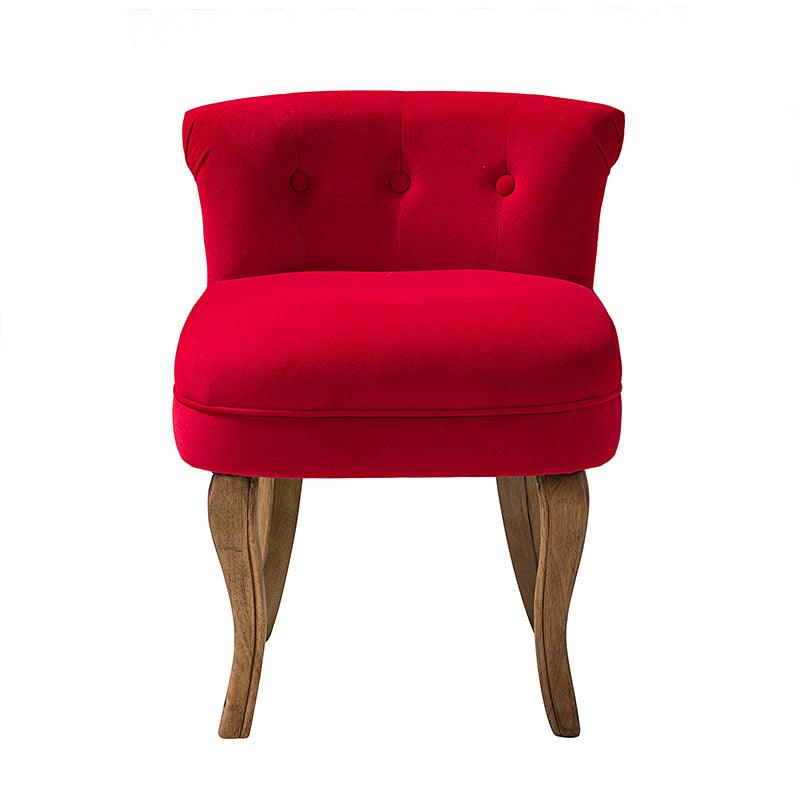 Moises Velvet Vanity Stool
