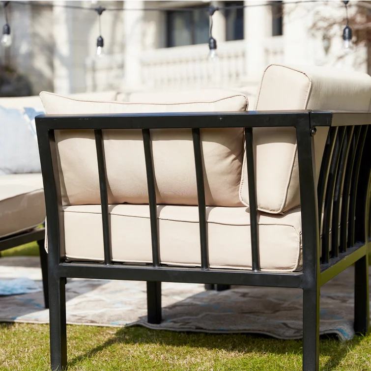 Overton 5 - Person Outdoor Seating Group with Cushions