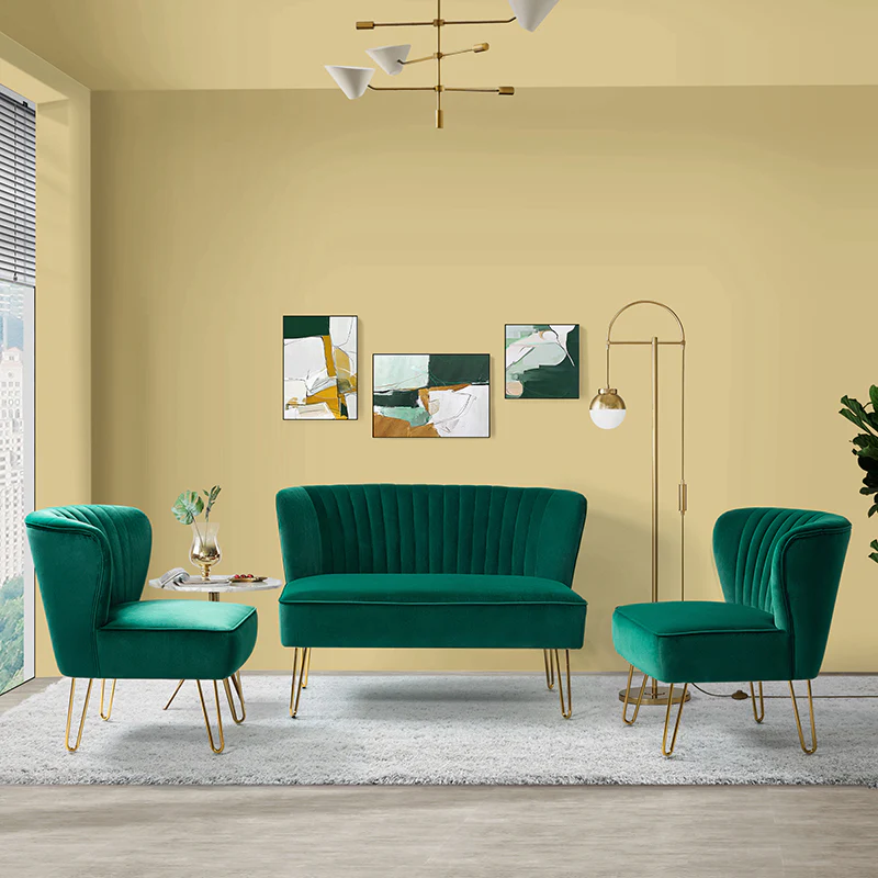 Ainhoa 3-Piece Living Room Set