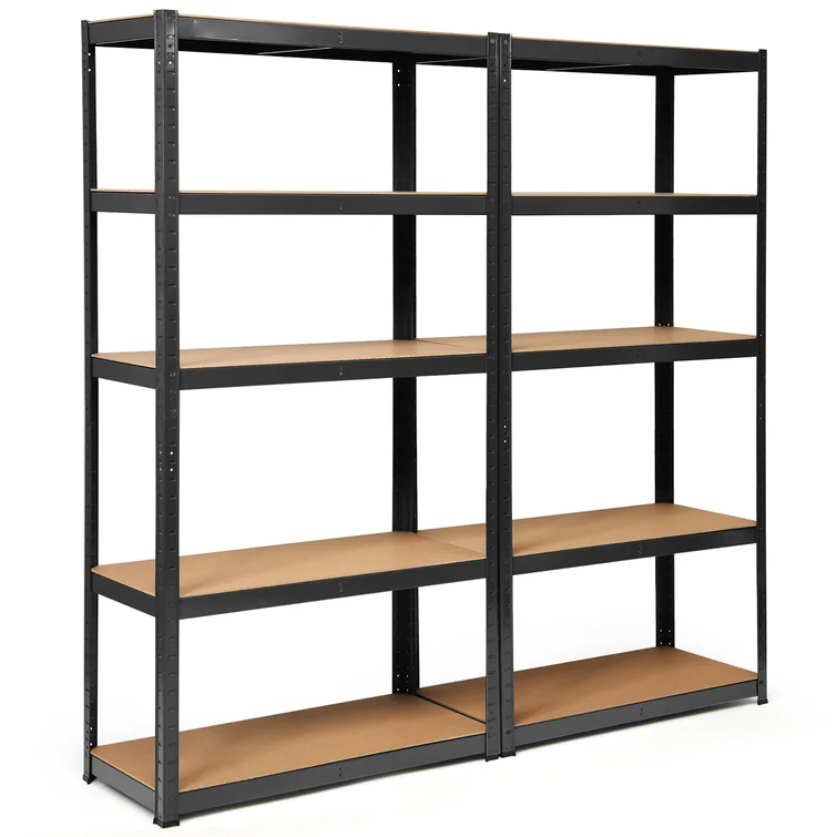 Bade 72'' W Height -Adjustable Shelving Unit<!-- --> <!-- -->(Set of 2)