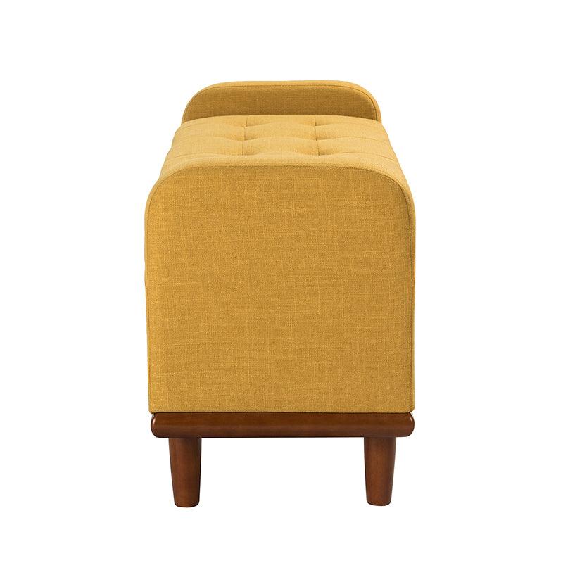Clover Upholstered Flip Top Storage Bench