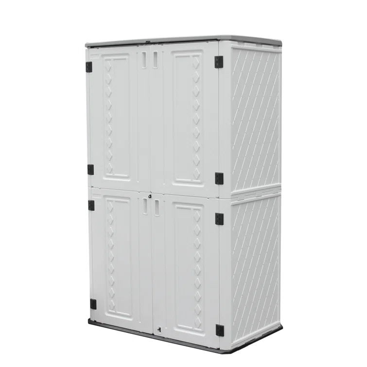 4 ft. W x 4 ft. D Metal Tool Shed