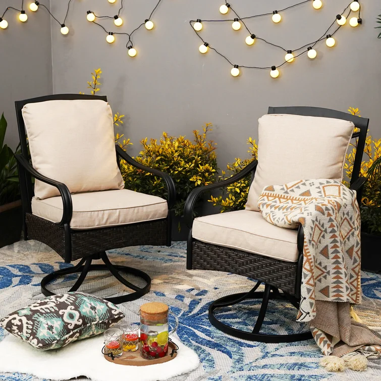 Nosson 4 - Person Square Outdoor Dining Set with Cushions