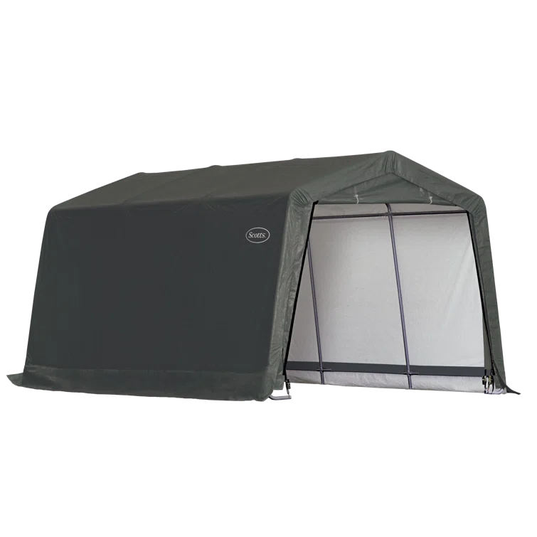 Scotts Storage Shed 10 x 15 x 8 Green Peak