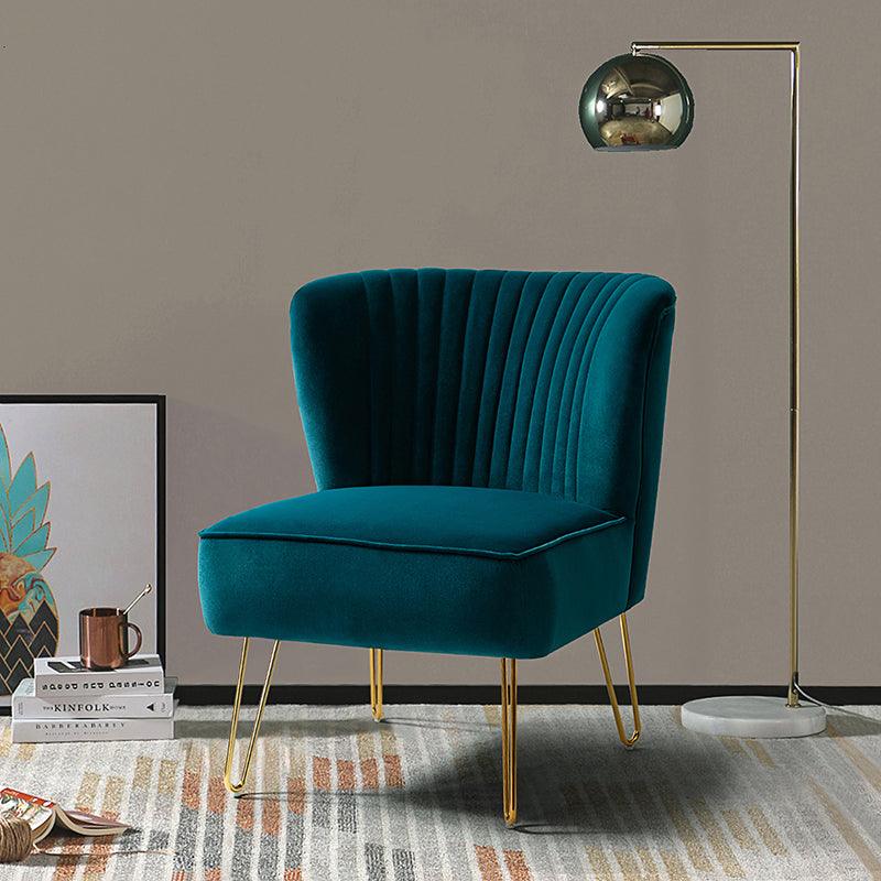 Ainhoa Velvet Tufted Back Side Chair