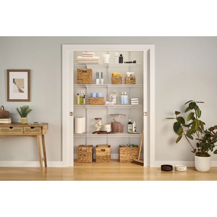 ShelfTrack 80" H x 48" W x 16.75" D Pantry Shelving Unit