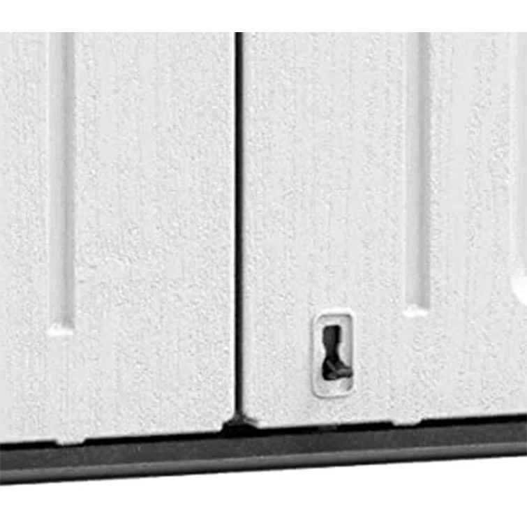 4 ft. W x 2 ft. D Plastic Vertical Tool Shed