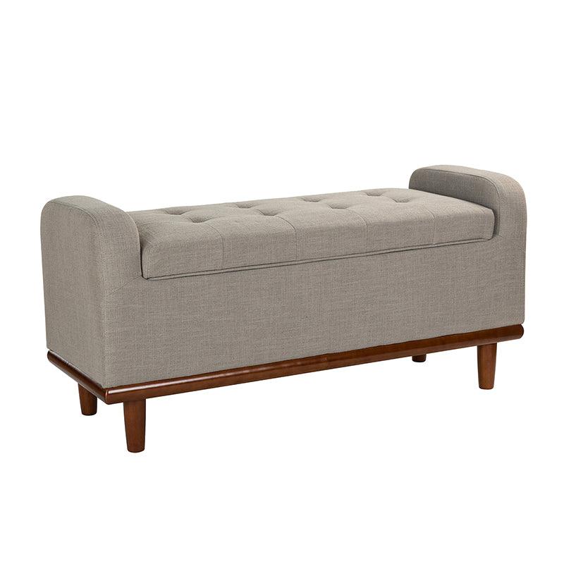 Clover Upholstered Flip Top Storage Bench