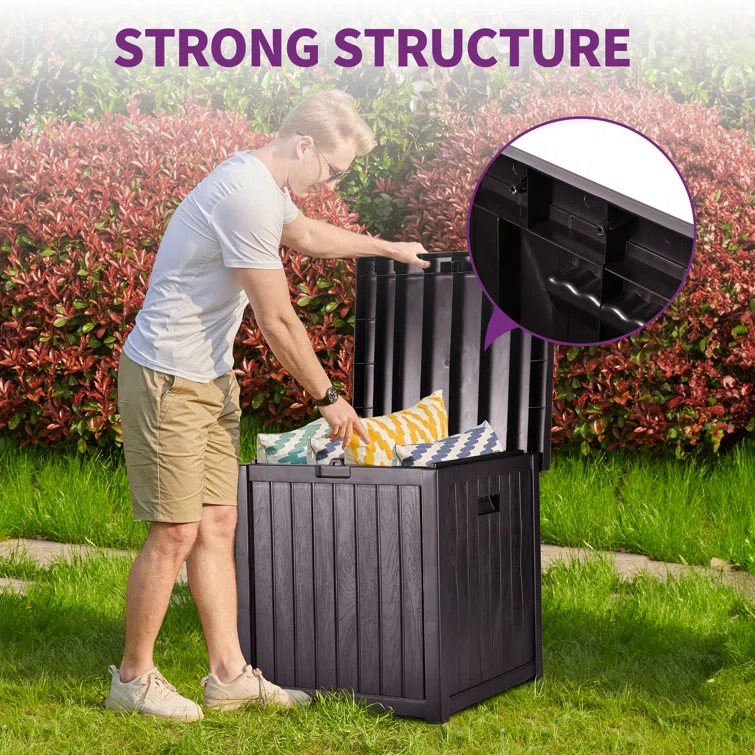 50 Gallon Outdoor Storage Deck Box