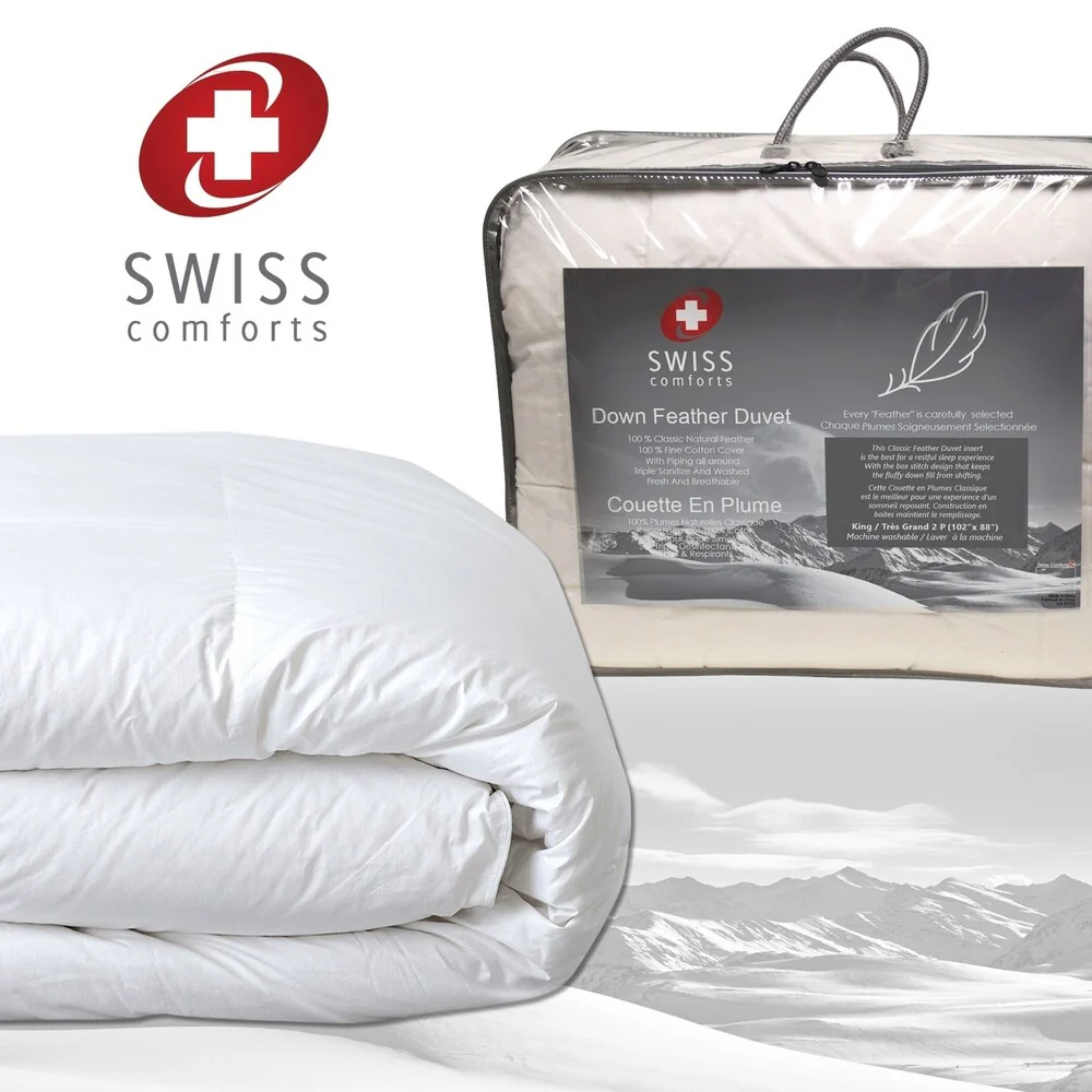 Swiss Comforts Down & Feather Comforter