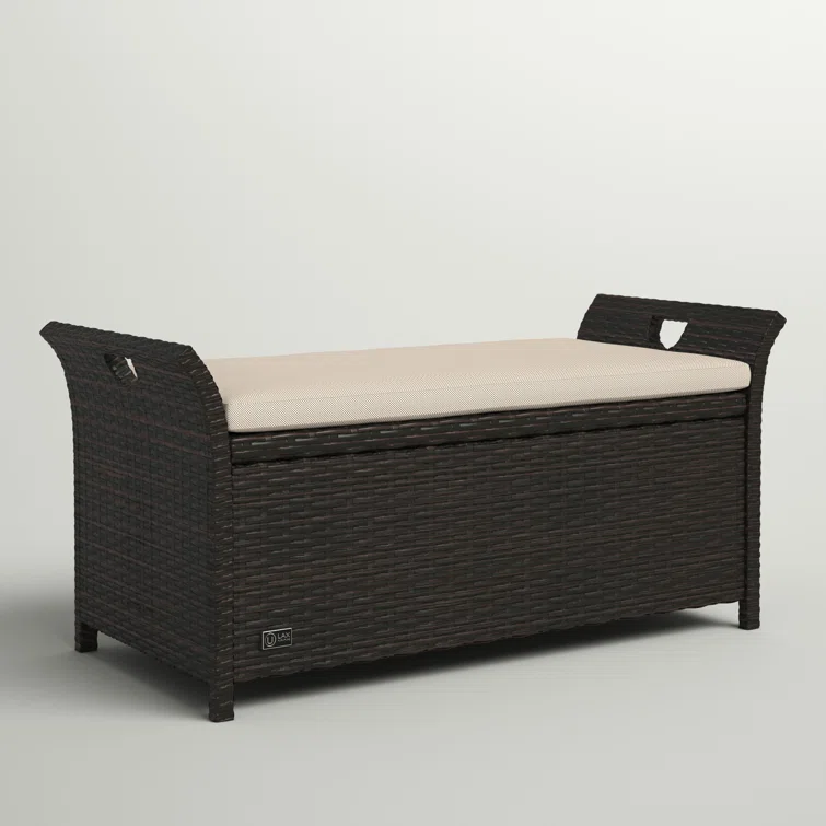 Hunsberger Wicker Outdoor Bench