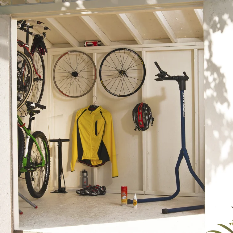 Palisade 12 ft. W x 8 ft. D Wood Storage Shed