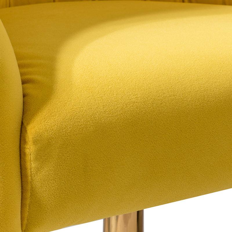 Penelope Velvet Tufted Office Chair
