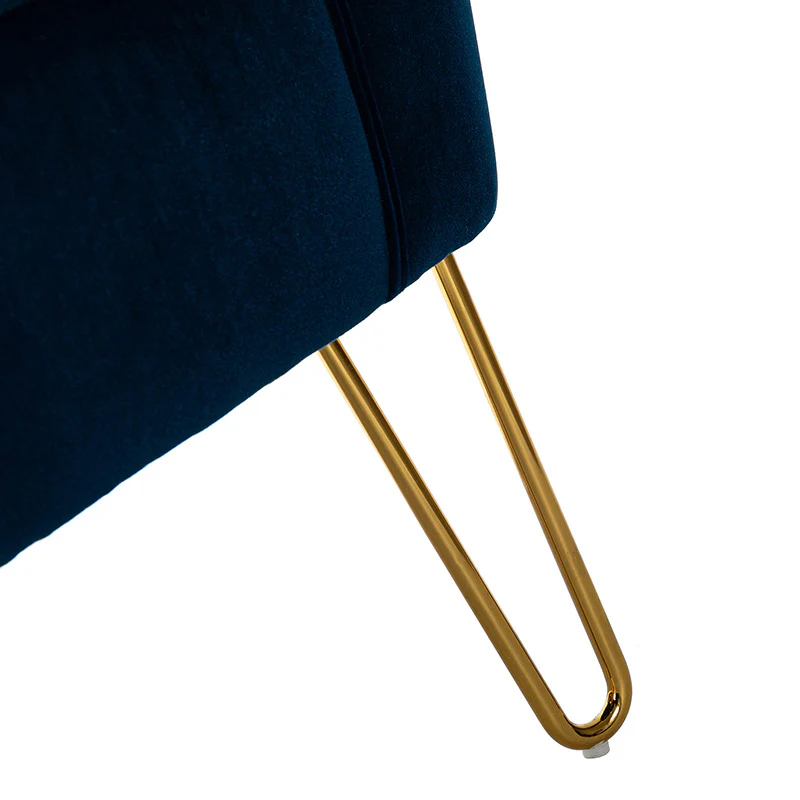 Ainhoa Velvet Tufted Back Side Chair