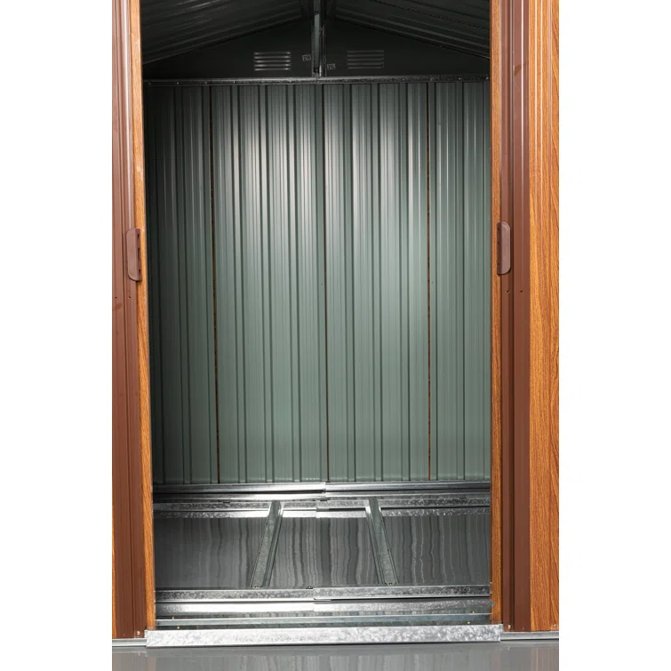 6 ft. W x 6 ft. D Stainless Steel Vertical Storage Shed