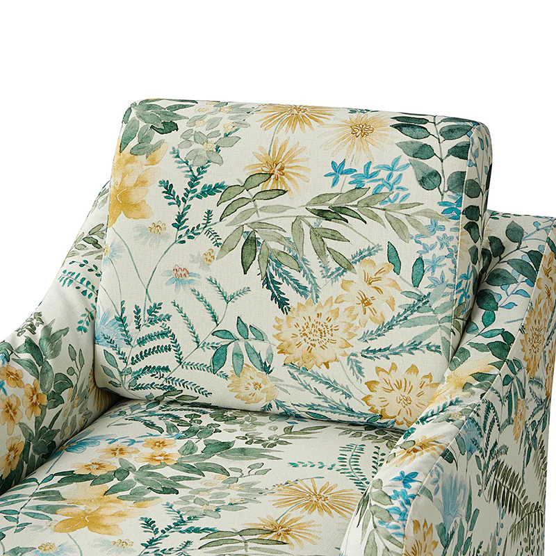 Bertram Claas 360 Degree Swivel Chair With Slipcover
