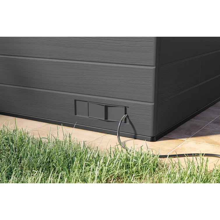 8 ft. x 7 ft. Cabana Entertainment Shed